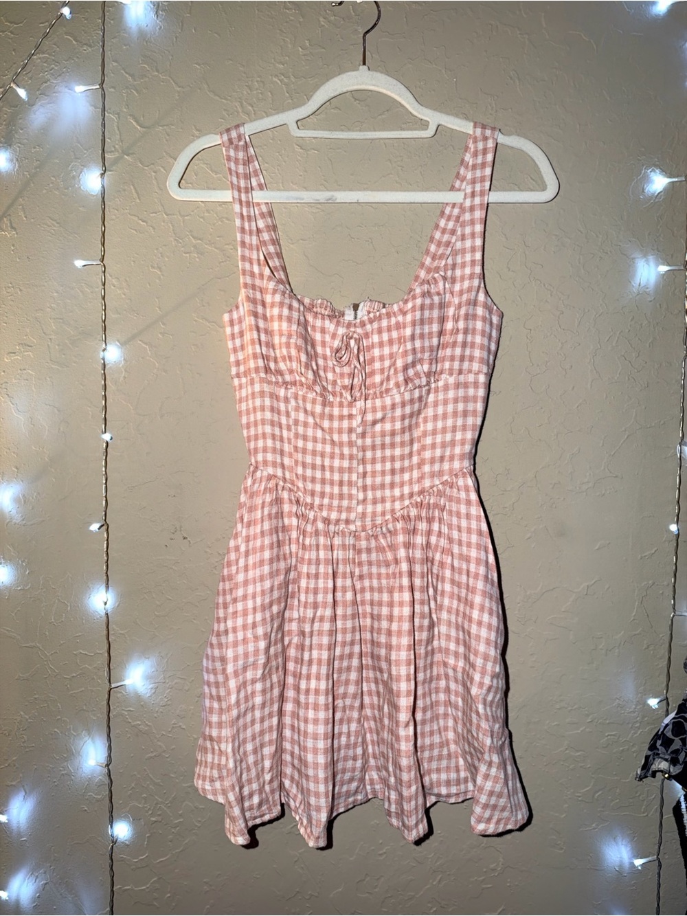 Reformation Daria Linen mini dress
